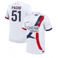 Maglie da calcio Paris Saint-Germain Willian Pacho #51 Seconda Maglia 2024-25 Manica Corta